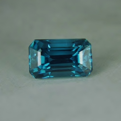 Top Gem Color Cambodian Blue Natural Zircon 7.81 ct GL Litnon.com