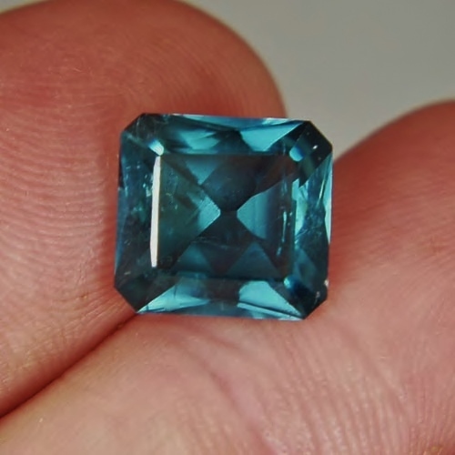 Rare Old Stock Indicolite Tourmaline Brazil 5.65ct GL Litnon.com