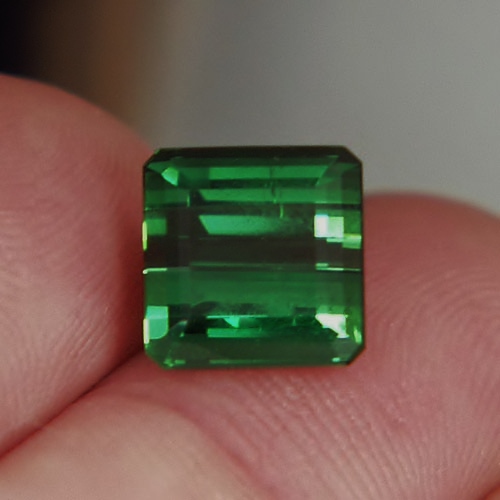  Old Stock Fine Green Tourmaline Brazil 4.82 ct GLI  Litnon.com