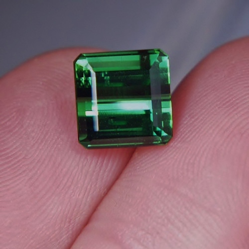  Old Stock Fine Green Tourmaline Brazil 4.82 ct GLI  Litnon.com