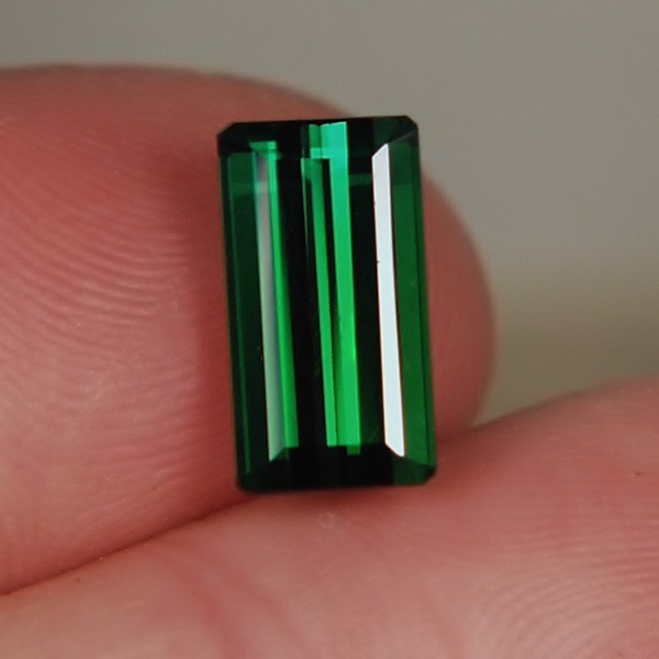  Old Stock Fine Green Tourmaline Brazil 4.03 ct GLI  Litnon.com