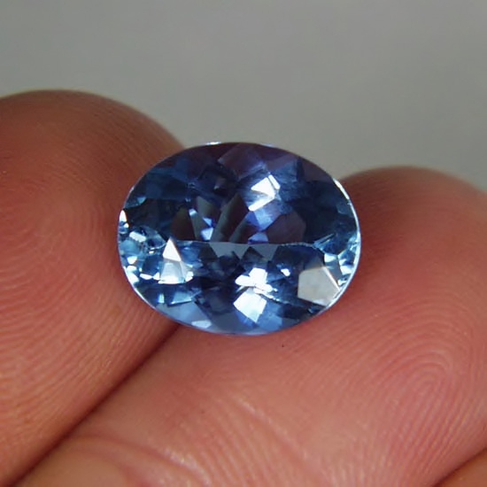 Old Stock Deep Blue Santa Maria Aquamarine Brazil 5.0 ct.  Litnon.com