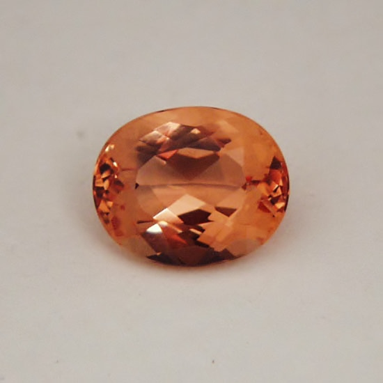  Apricot Precious Topaz Ouro Preto Brazil 3.53 ct  Litnon.com