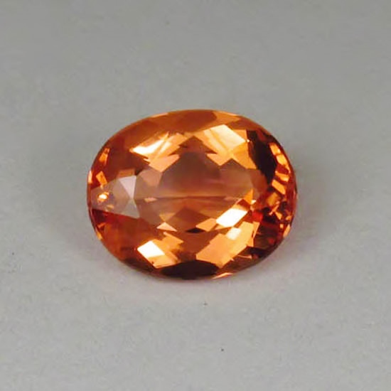  Apricot Precious Topaz Ouro Preto Brazil 3.53 ct  Litnon.com