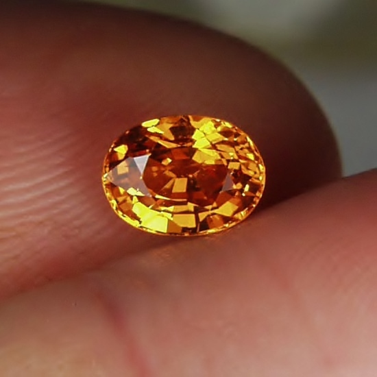 Color and Fire Mandarin Spessartite Garnet 1.46 ct  Litnon.com