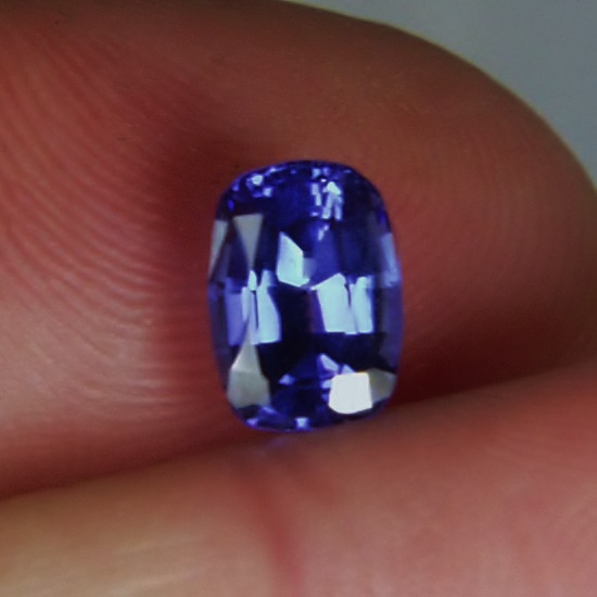 Color and Quality Cushion Cut Blue Tanzanite 1.97ct  Litnon.com