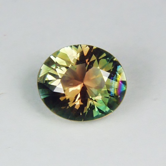 USA Cut American Gemstone Bi-Color Oregon Sunstone 2.92 ct  Litnon.com