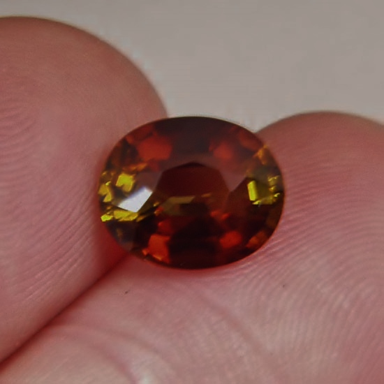  Natural Dichroic Sunset Tourmaline Tanzania 3.64 ct GL Litnon.com