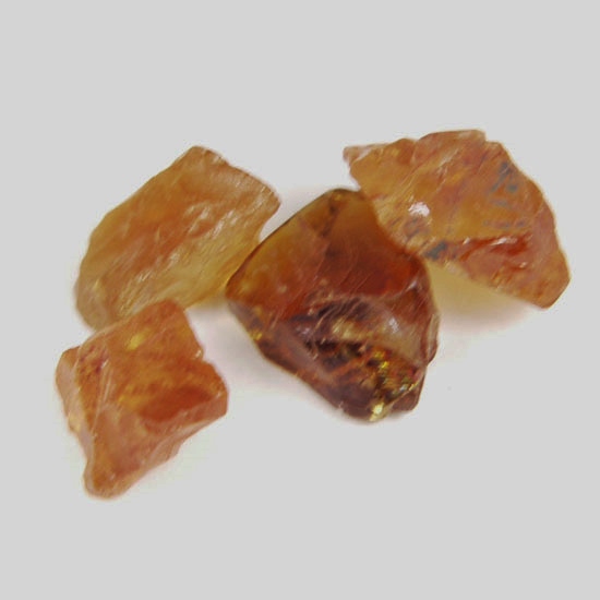 Clean Orange Tourmaline Facet Rough Tanzania 19.21ct  Litnon.com