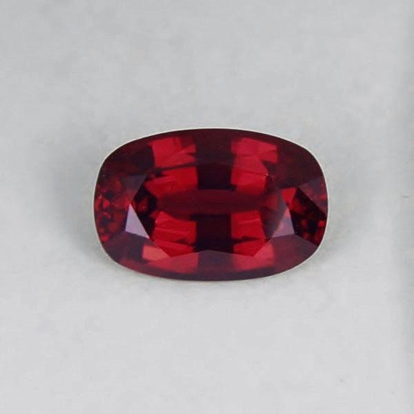 GIA Cert Big Bright and Pretty Natural Orange Red Flame Spinel 4.08 ct  Litnon.com
