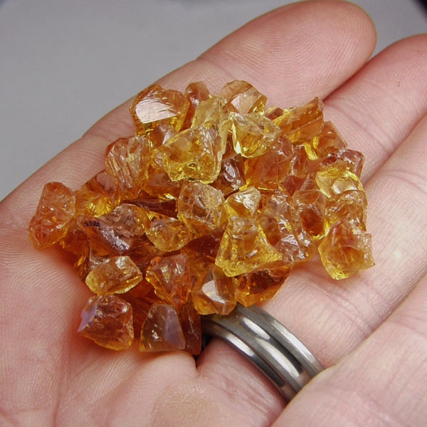 Old Stock Top Crystal Citrine Facet Rough Brazil 108 46ct  Litnon.com