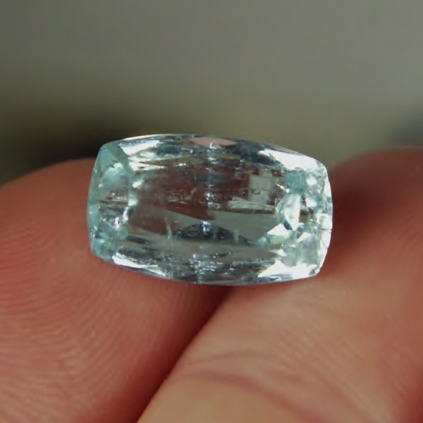 Nice Color and Cut Included Aquamarine Pakistan 7.37 ct  Litnon.com