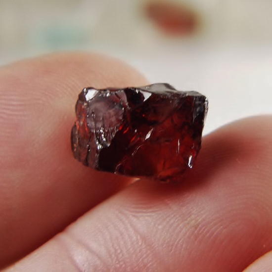 Hessonite Cinnamon Garnet Facet Rough Sri Lanka 13.02 ct  Litnon.com