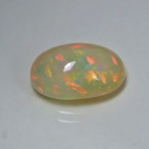 Superior Multi-Color Fire Fine Quality Welo Opal 5.37ct GL Litnon.com