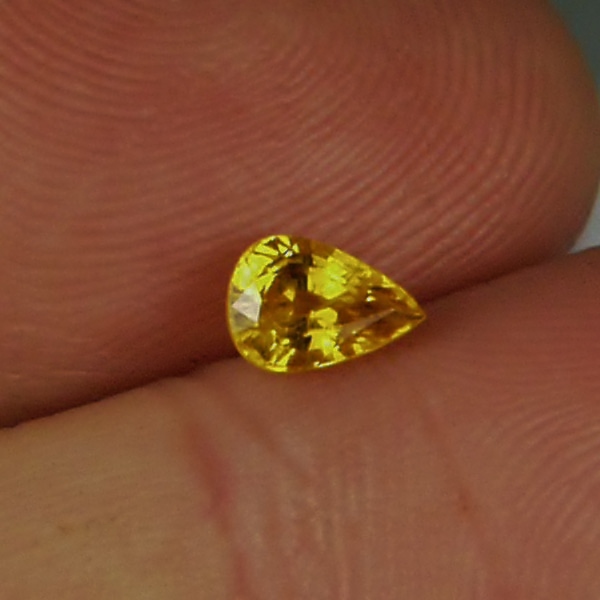 $35.00 Rich Golden Yellow Natural Sapphire Sri Lanka  Litnon.com