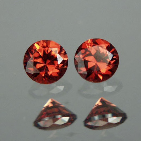Color Shift Malaia Malaya Garnet Pair 3 mm GL Litnon.com