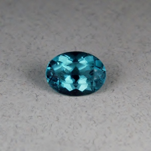 True Blue Open Color Indicolite Tourmaline Afghanistan GLI  Litnon.com