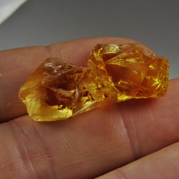 Old Stock Top Crystal Citrine Facet Rough Brazil 47.16 ct  Litnon.com