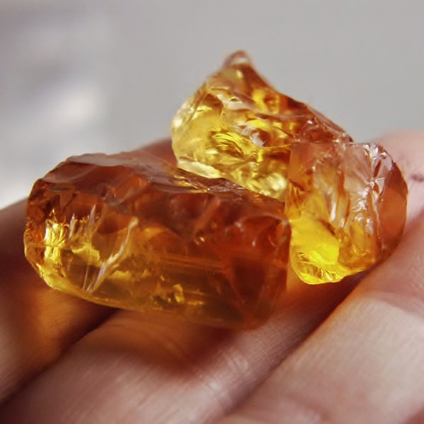 Fine Color and Clean Citrine High Facet Rough Brazil 99.41 ct  Litnon.com
