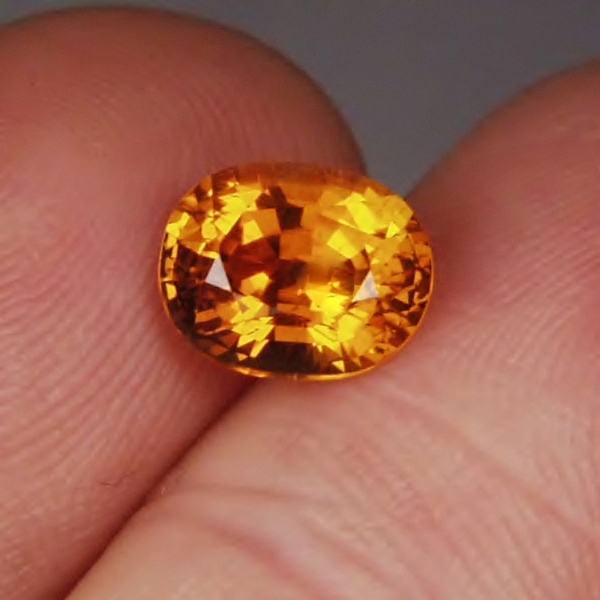  Natural Sunset Orange Dravite Tourmaline Tanzania 2.19 ct  Litnon.com