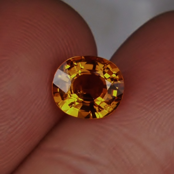  Natural Sunset Orange Dravite Tourmaline Tanzania 1.62 ct  Litnon.com