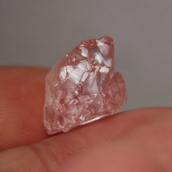 Pure Pink Morganite Clean Facet Rough Nigeria 9.76 ct  Litnon.com