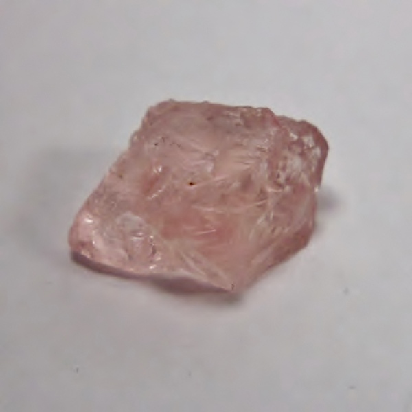 Pure Pink Morganite Clean Facet Rough Nigeria 9.76 ct  Litnon.com