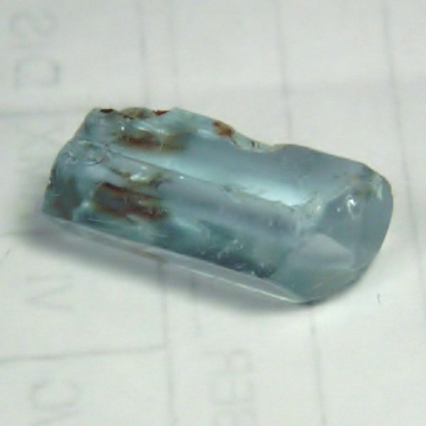 Nice Color Clean Aquamarine Facet Rough Nigeria 8.39 ct  Litnon.com