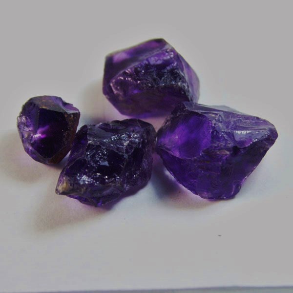 Old Stock Fine Color Zambian Amethyst Facet Rough 44.34 ct  Litnon.com