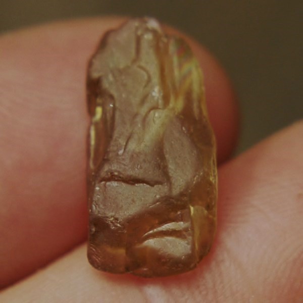 Big and Rare Natural Andalusite Facet Rough Brazil 11.49 ct  Litnon.com