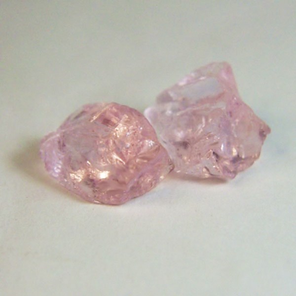 Pure Pink Morganite Clean Facet Rough Nigeria 13.27 ct  Litnon.com
