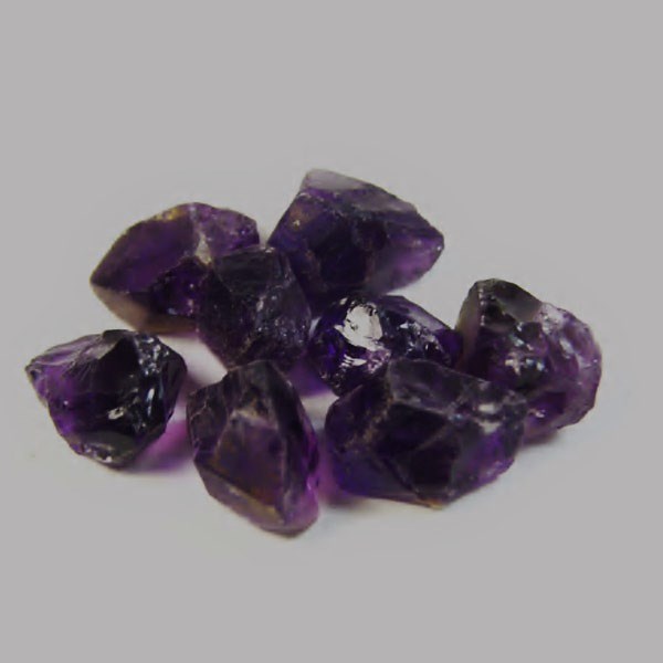 Old Stock Fine Color Zambian Amethyst Facet Rough 69.28 ct  Litnon.com