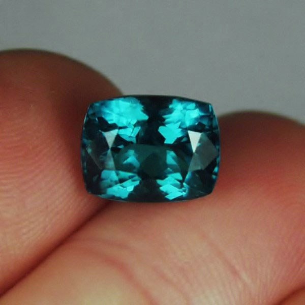 True Blue Open C Axis Indicolite Tourmaline Afghanistan 5.22ct  Litnon.com