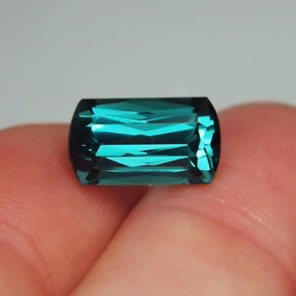  Open Color Blue Green Tourmaline Namibia 6.31ct  Litnon.com