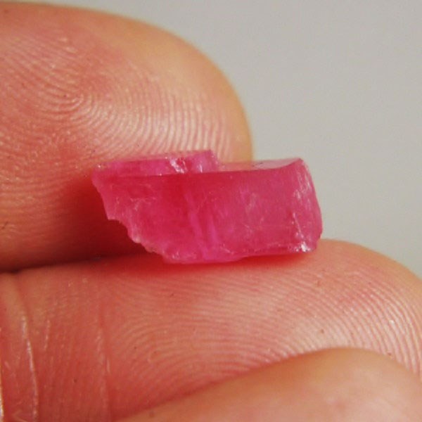 Neon Pink Color Rhodochrosite Facet Rough 6.23 ct  Litnon.com
