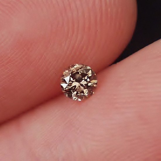  Chocolate Brown Natural Diamond 0.26 ct  Litnon.com