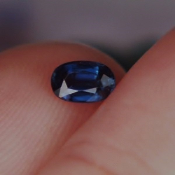 Deep Blue Natural Sapphire Sri Lanka 0.64 ct  Litnon.com
