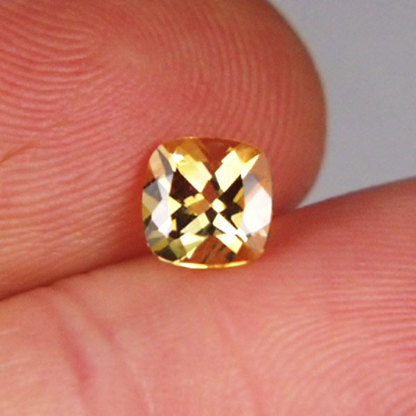 $10.00 Old Stock Well Cut Rio Grande Citrine Gem  Litnon.com