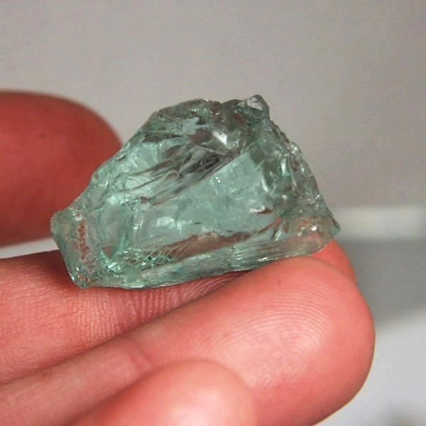  Top Quality Green Beryl Facet Rough Nigeria 9.9 Grams  Litnon.com
