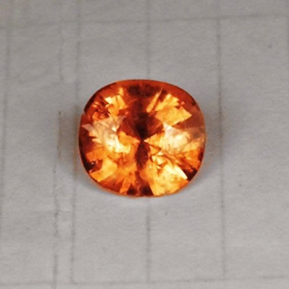  Grossular Garnet Jeffrey Asbestos Quarry Canada 4.29 ct  Litnon.com