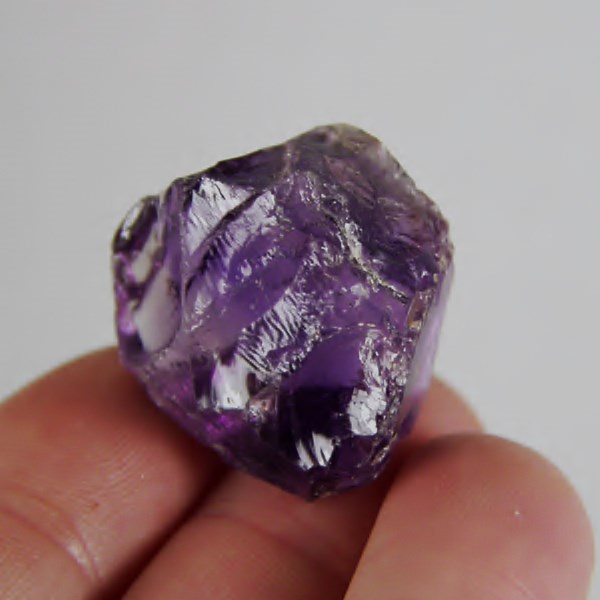 Old Stock Nice Color Brazil Amethyst Facet Rough 84.5 ct  Litnon.com