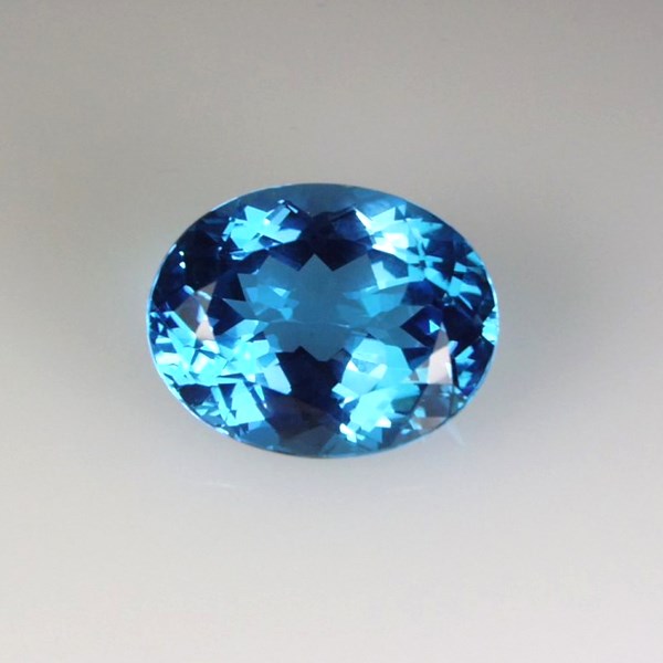 Fine Color Rich Swiss Blue Topaz Brazil 36.02 ct  Litnon.com