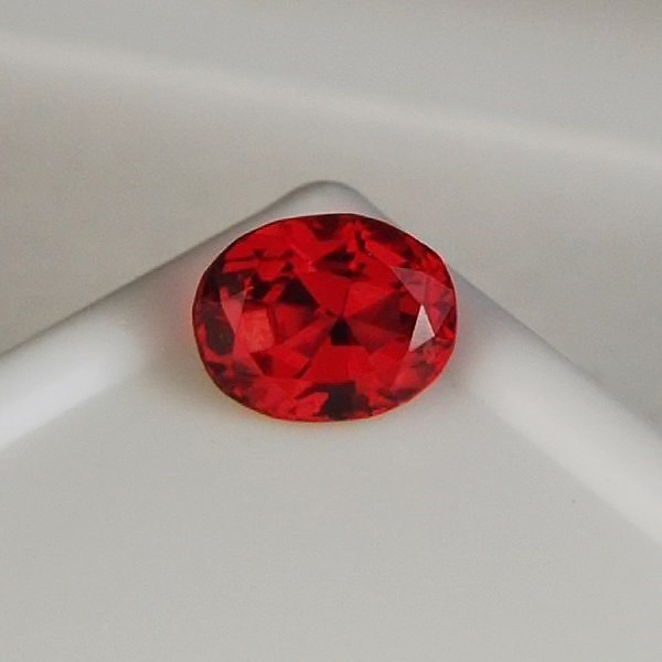 Old Stock Rare Burmese Red Orange Flame Spinel 1.11 ct  Litnon.com