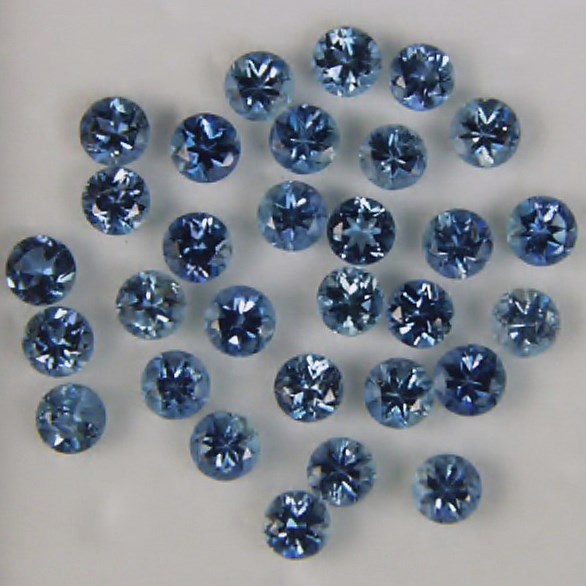 Old Stock Double Blue Natural Aquamarine Lot Brazil 4.20 ct  Litnon.com
