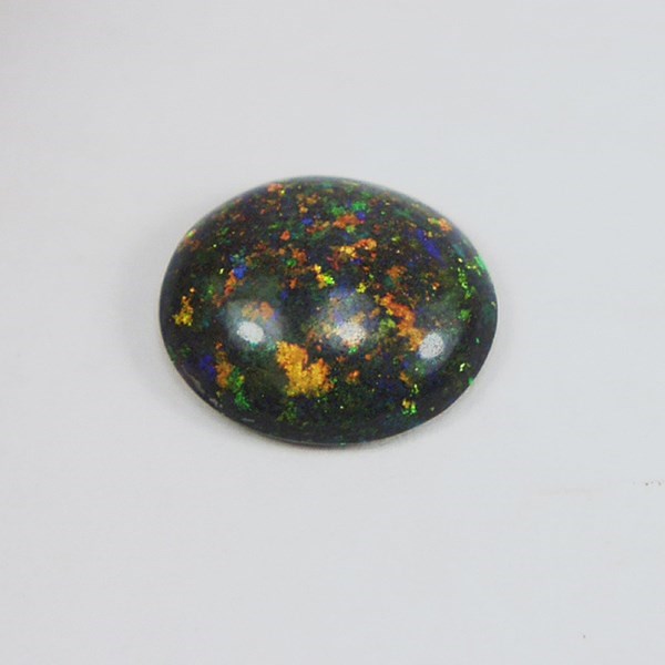 Multi-color Fire Untreated Black Matrix Opal Honduras 3.26 ct  Litnon.com