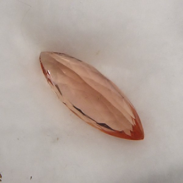 Old Stock Natural Imperial Topaz Ouro Preto Brazil 3.63ct  Litnon.com