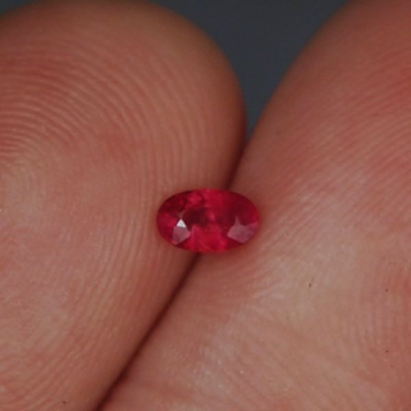 Tiny Treasure Old Stock Red Burmese Ruby  Litnon.com