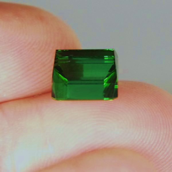 Old Stock Fine Green Tourmaline Brazil 6.17 ct GLI  Litnon.com