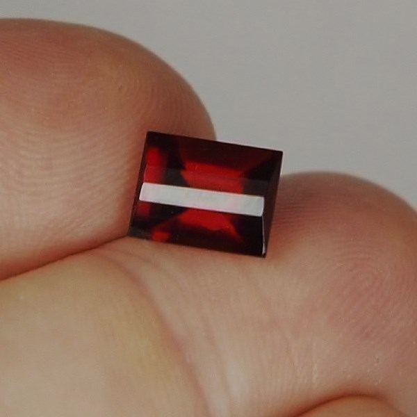 Fancy Cut Red Fire Umba River Garnet 3.20 ct  Litnon.com