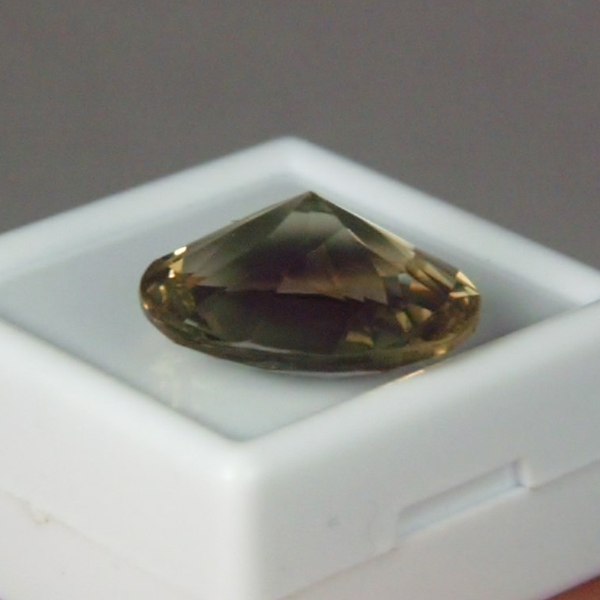 USA Cut American Gemstone Bi-Color Oregon Sunstone 11.20 ct GL Litnon.com